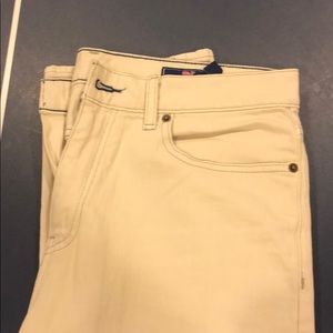 Vineyard Vines tan Jeans